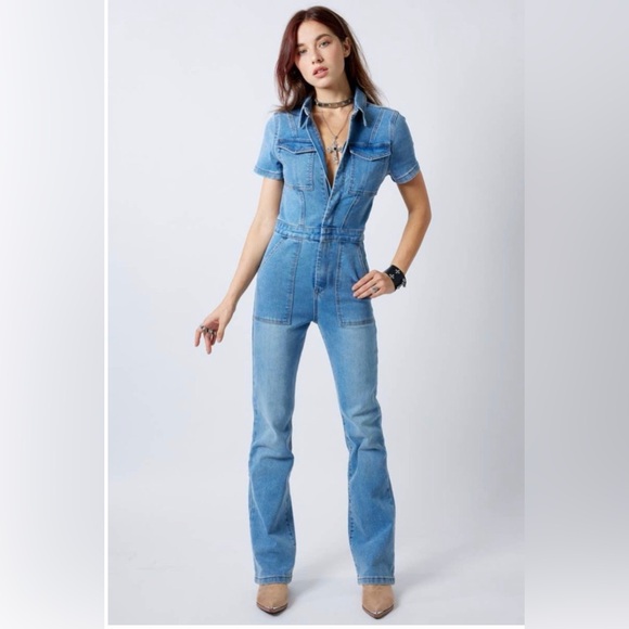Signature Eight Denim - Signature 8 Denim Jumpsuit
